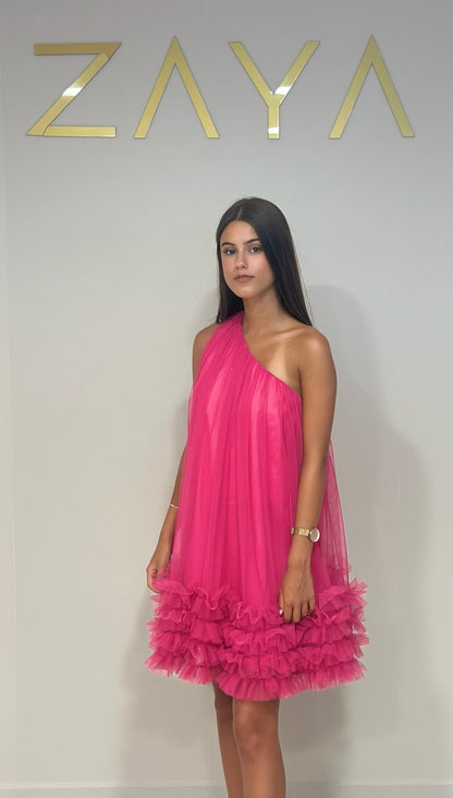 Lumina Tule Dress