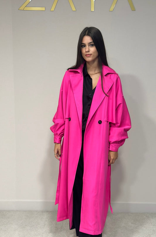 Gabardine Londres - Fuxia