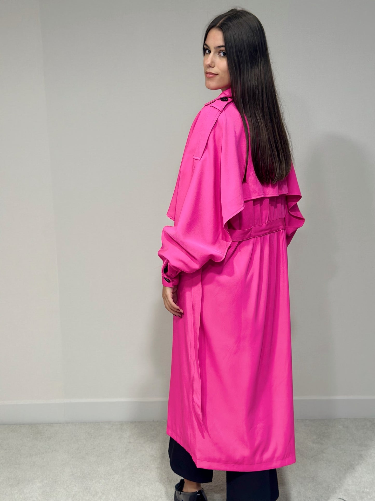 Gabardine Londres - Fuxia